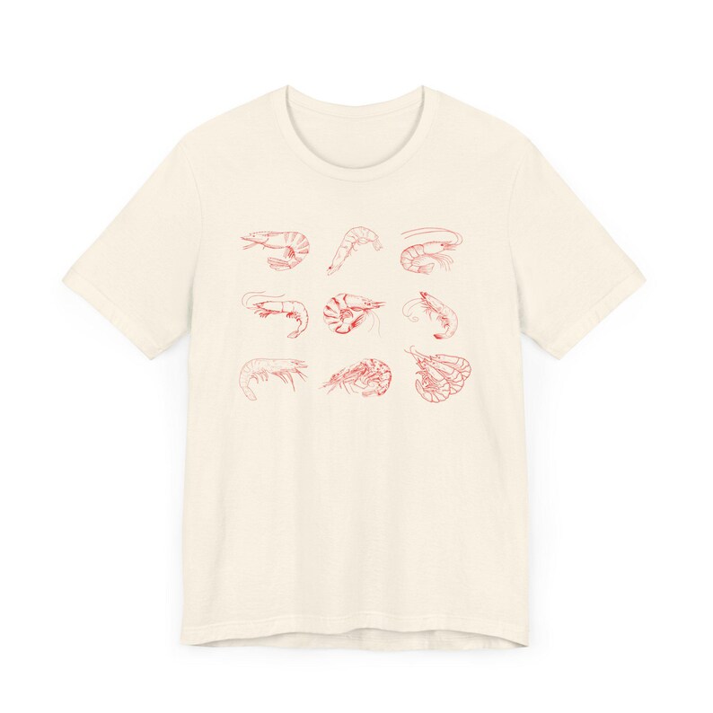Shrimp Tshirt, Funny Marine Life Shirt, Weirdcore Ocean Tee, Shrimpteresting Gift for Fisherman, Unique Shrimp Shirt, Quirky Shrimp Clothing image 5