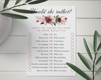 Boho Hen Do Spiele: 10 druckbare Brautparty Spiele (digitaler Download)