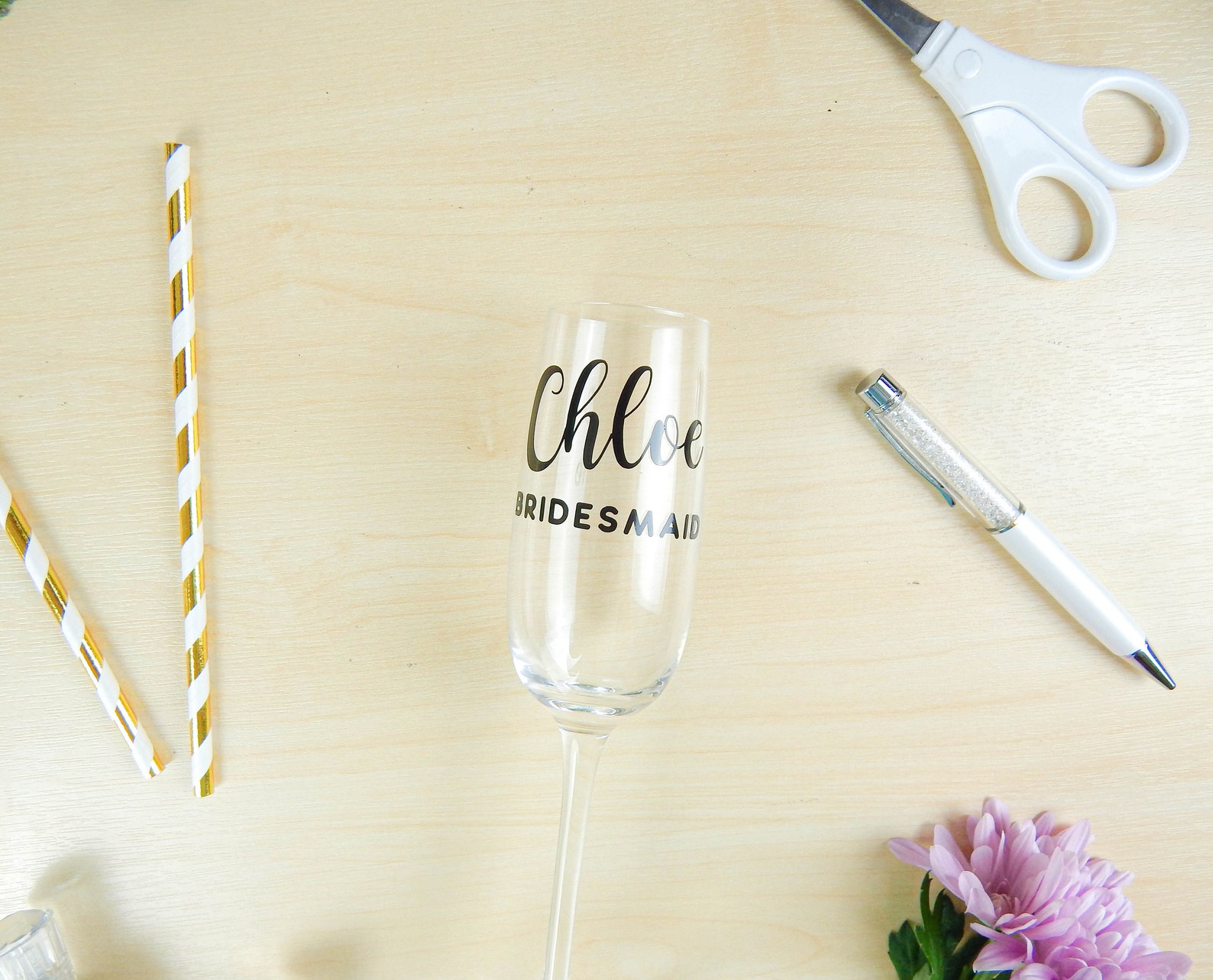 Personalised Subtitled Decals for Glassware Mugs Boxes Etsy UK