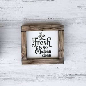 Bathroom Sign | Funny Bathroom Signs | Bathroom Wall Decor | Restroom Bathroom Decor | Farmhouse Bathroom Sign | Guest Bathroom | Home Decor