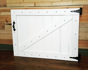 Barn Door Baby Gate-Rustic Baby Gate-Wooden Baby Gate-Dog Gate-Rustic Gate-Baby Gate-Interior Gate-Safety Gate