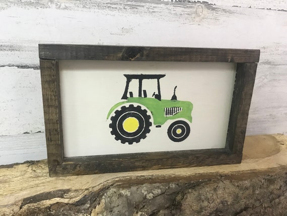 Tractor Sign | Farm Decor | Farmhouse Decor | Buffet Mantel Decor |