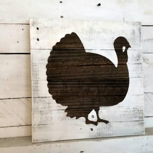 Thanksgiving Decor | Wood Turkey Sign | Wall Decor | Thanksgiving Sign | Fall Decorations | Farmhouse Decor | Farmhouse Sign | Home Decor