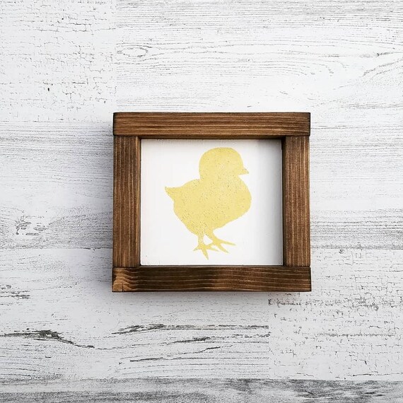 Easter Decor Collection - Spring Decor - Mini Tiered Trey Wood Signs - Farmhouse Decor - Bunny - Easter Bunny - Bunny Trail - Hoppy Easter