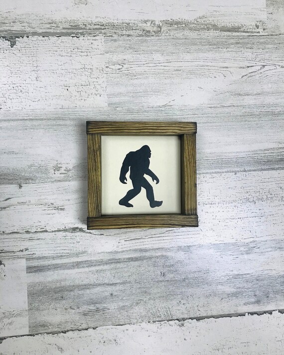 Bigfoot Sign - Big Foot - Sasquatch - Yeti - Cabin Wall Decor - Hunting Decor - Summer Shelf Decor - Yard Art - Harry and the Henderson's