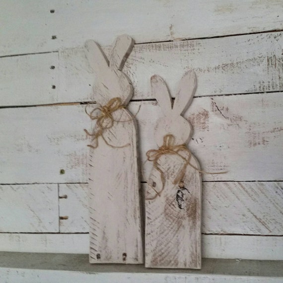 Easter Bunny/Easter Decor/Rustic Easter/Baby Shower Decor/Nursery Decor/Baby Room Decor/Wood Bunny/Spring Decor/ Farmhouse Easter/Rabbit