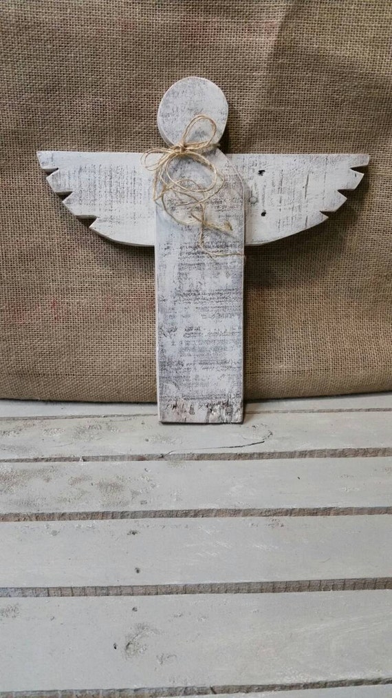 Rustic Wooden Angel | 15" Angel | Angel Wall Hanger | Rustic Angel | Farmhouse Angel | Country Angel | Christmas Angel | Home Decor