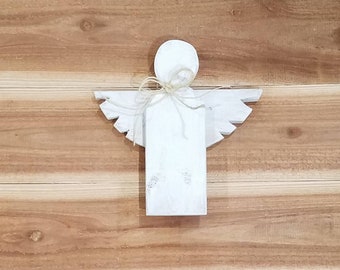 Rustic Wooden Angel - Wooden Angel - Wood Angel - Christmas Tree Topper - Christmas Angel Ornament - Angel Wall Hanger-Stocking