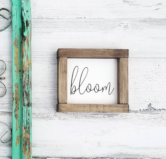 Spring Bloom Sign | Hello Spring Sign | Fresh Cut Flowers Sign | Bloom Sign | Bicycle Sign | Spring | Spring Decor | Flower Basket | Home De