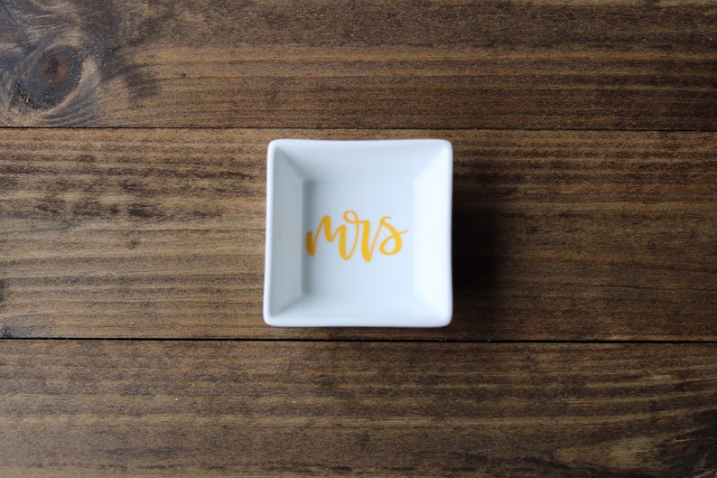 Ring Dish Gift for bride Stocking stuffer Wedding Ring Dish Ring Holder Wedding Ring Storage Jewelry Dish Ring Storage