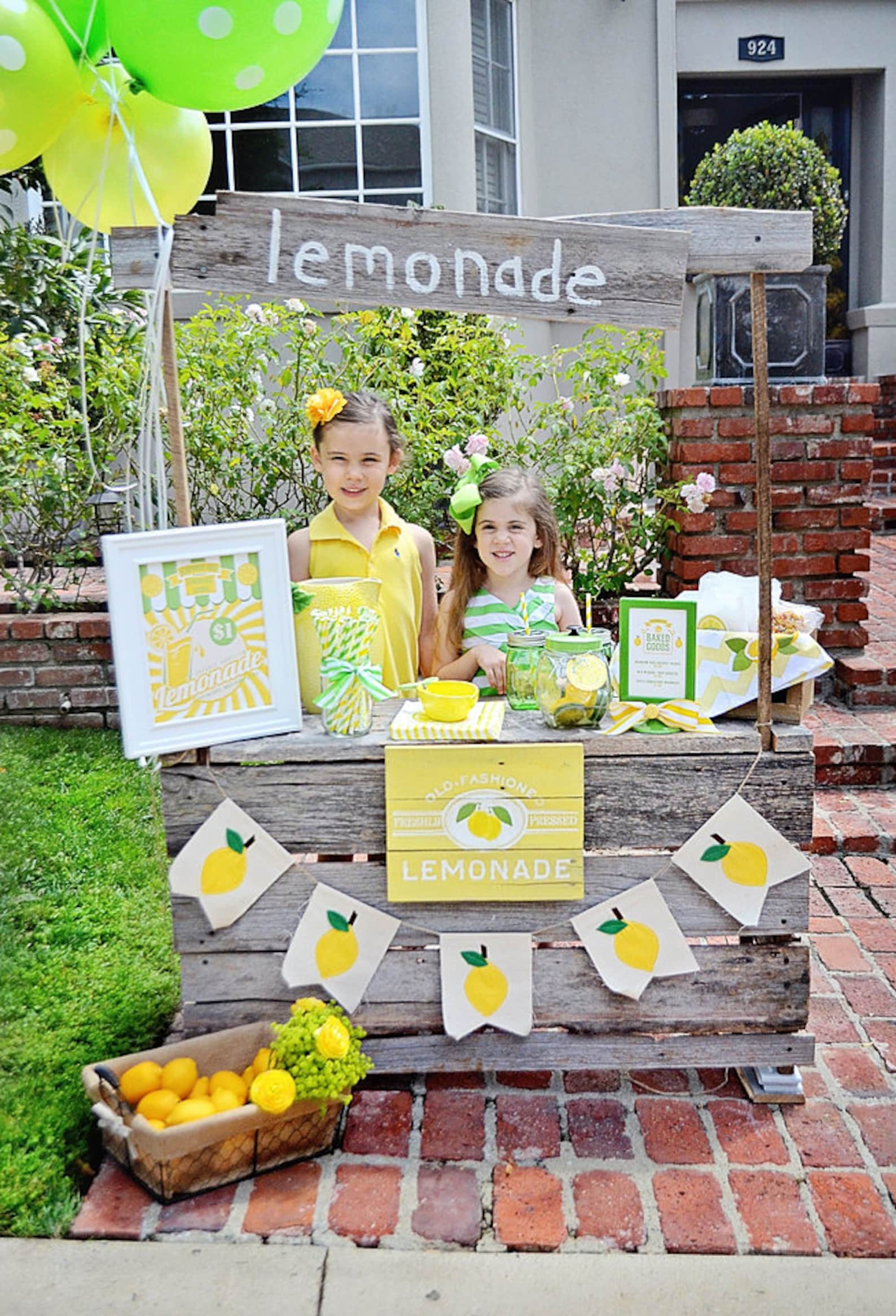 Printable Lemonade Stand Sign 8 X 10 Sign Etsy