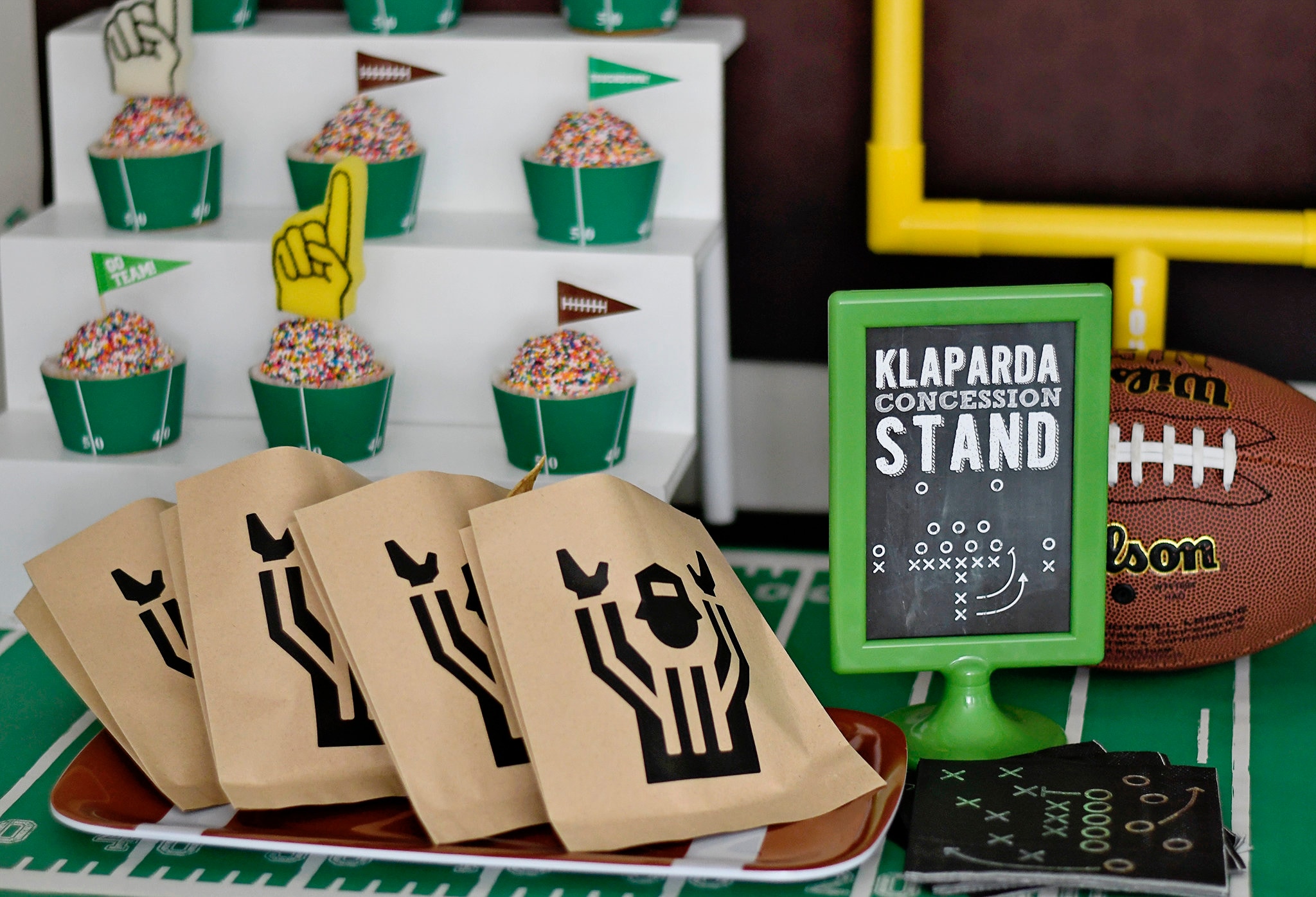 Football Concession Stand Sign CUSTOM NAME 4 X 6 Etsy