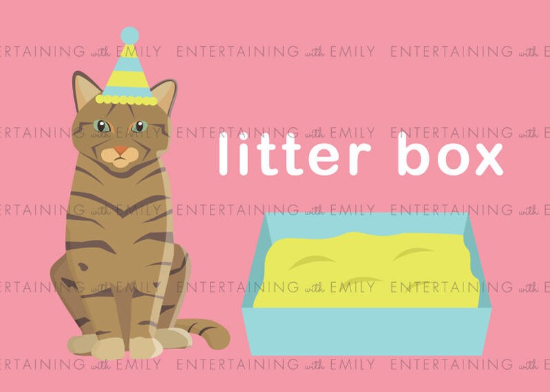 Puppy Kitten Birthday Party 5 x 7  INSTANT image 10