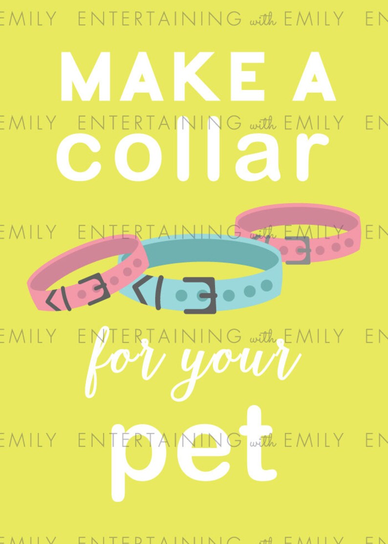 Puppy Kitten Birthday Party 5x7 INSTANT DOWNLOAD image 10