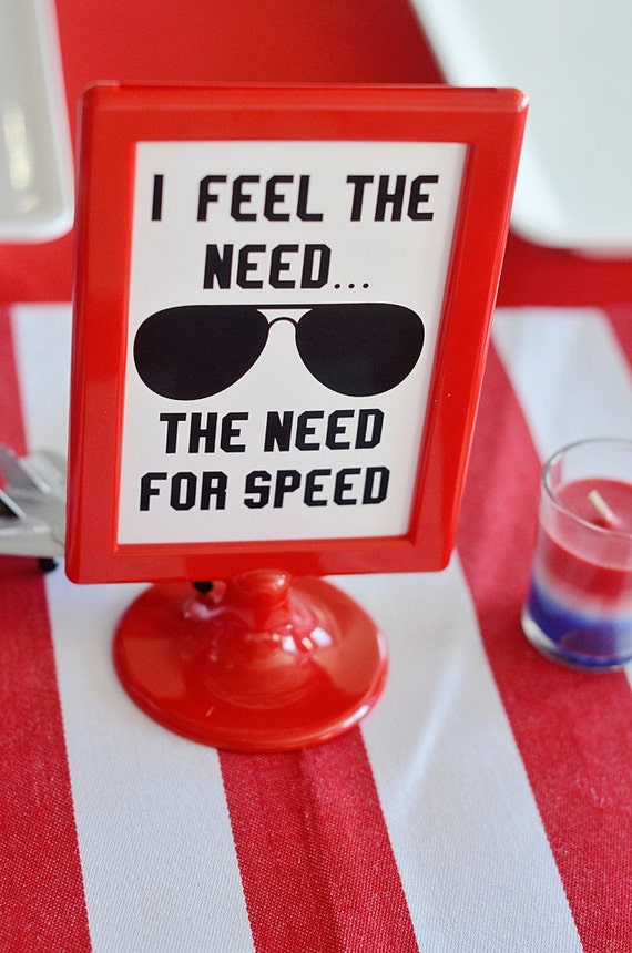I Feel the Need - the Need for Speed! Poster for Sale by podlousy