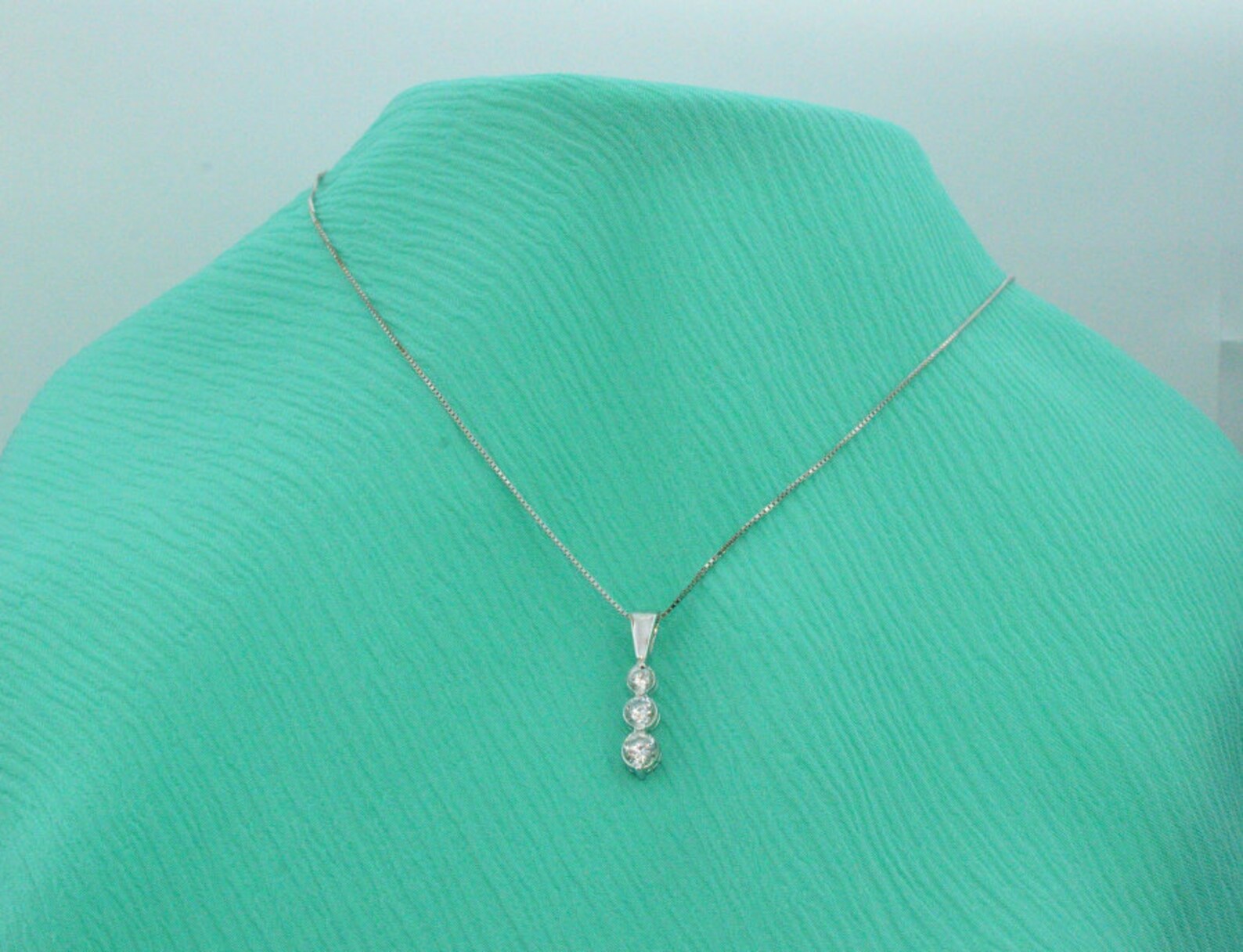 Gold Diamond Necklace Gold Pendant Gold Necklace White Etsy
