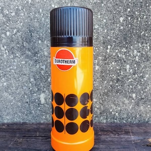 Thermos dr.zimmermann vintage 70s West Germany design space AGE interior blown glass rosalin thermos retro no metals