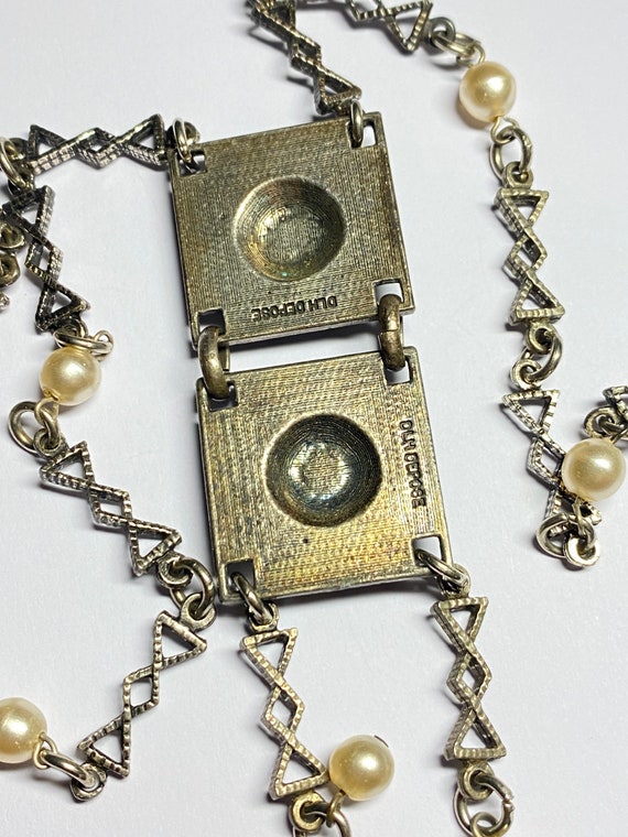 1970s Necklace DLH depose vintage sublime modernist… Gem