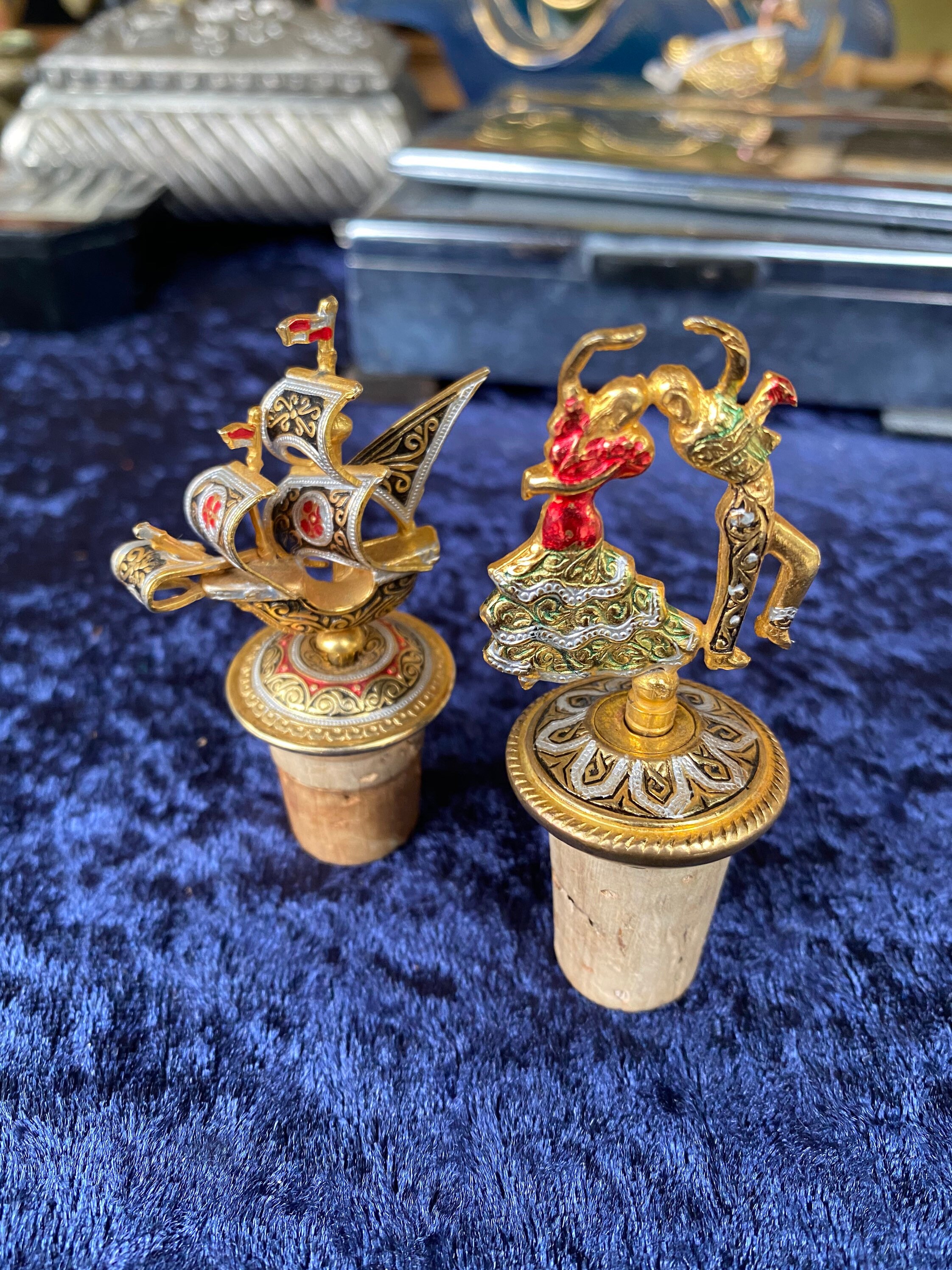 Cork Cork Bottle Spanish Souvenir Vintage 1960 Cork and Etsy