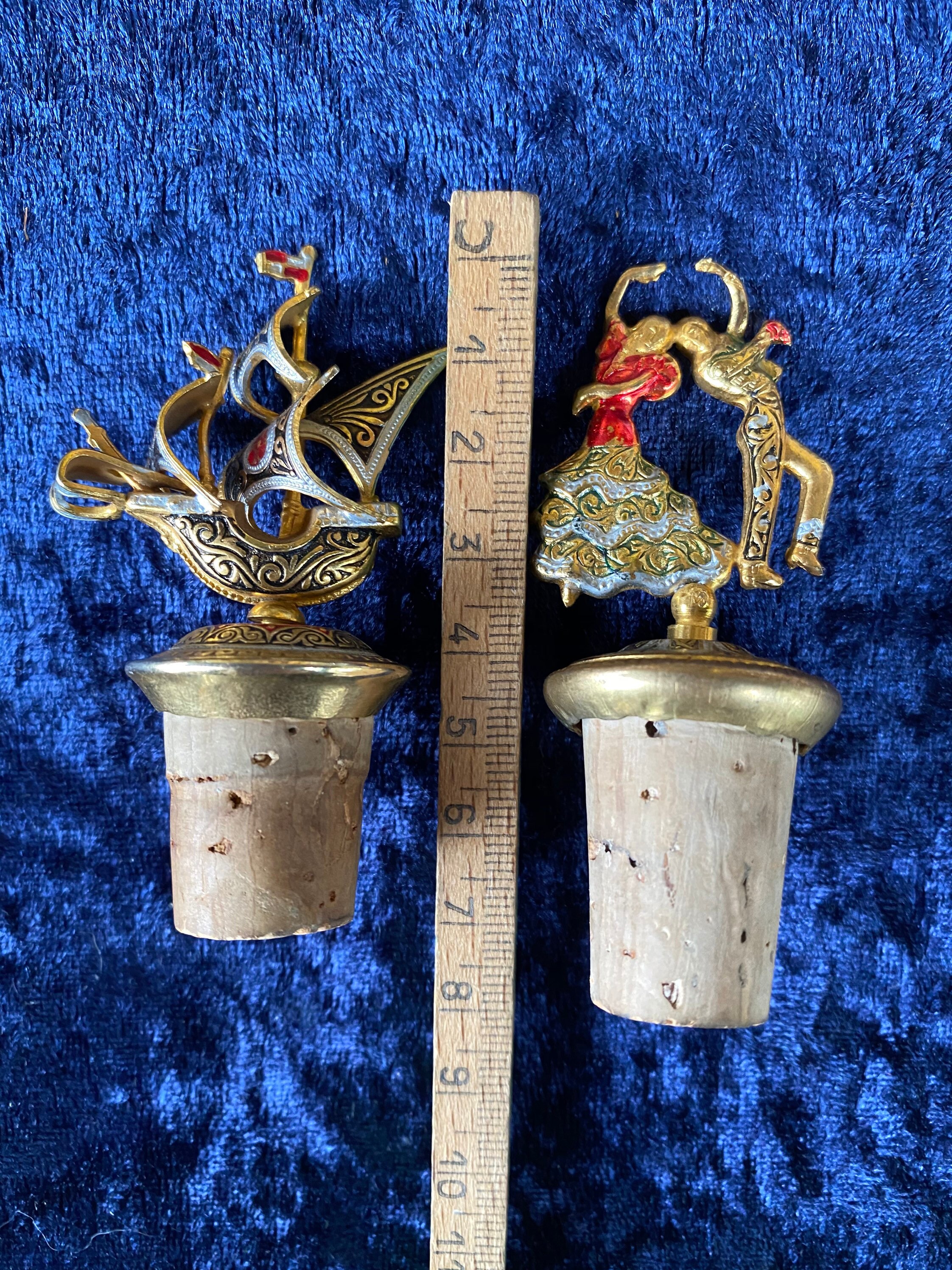 Cork Cork Bottle Spanish Souvenir Vintage 1960 Cork and Etsy