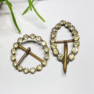 Buckles belt shoes 1900s early century XIXth France antique fake diamonds Pittsbroc collection edouard customization
