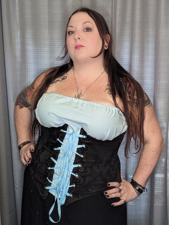 Corset Liner in Baby Blue