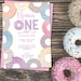 Donut Birthday Party Invitation / Printable Donut Party Invite - Etsy