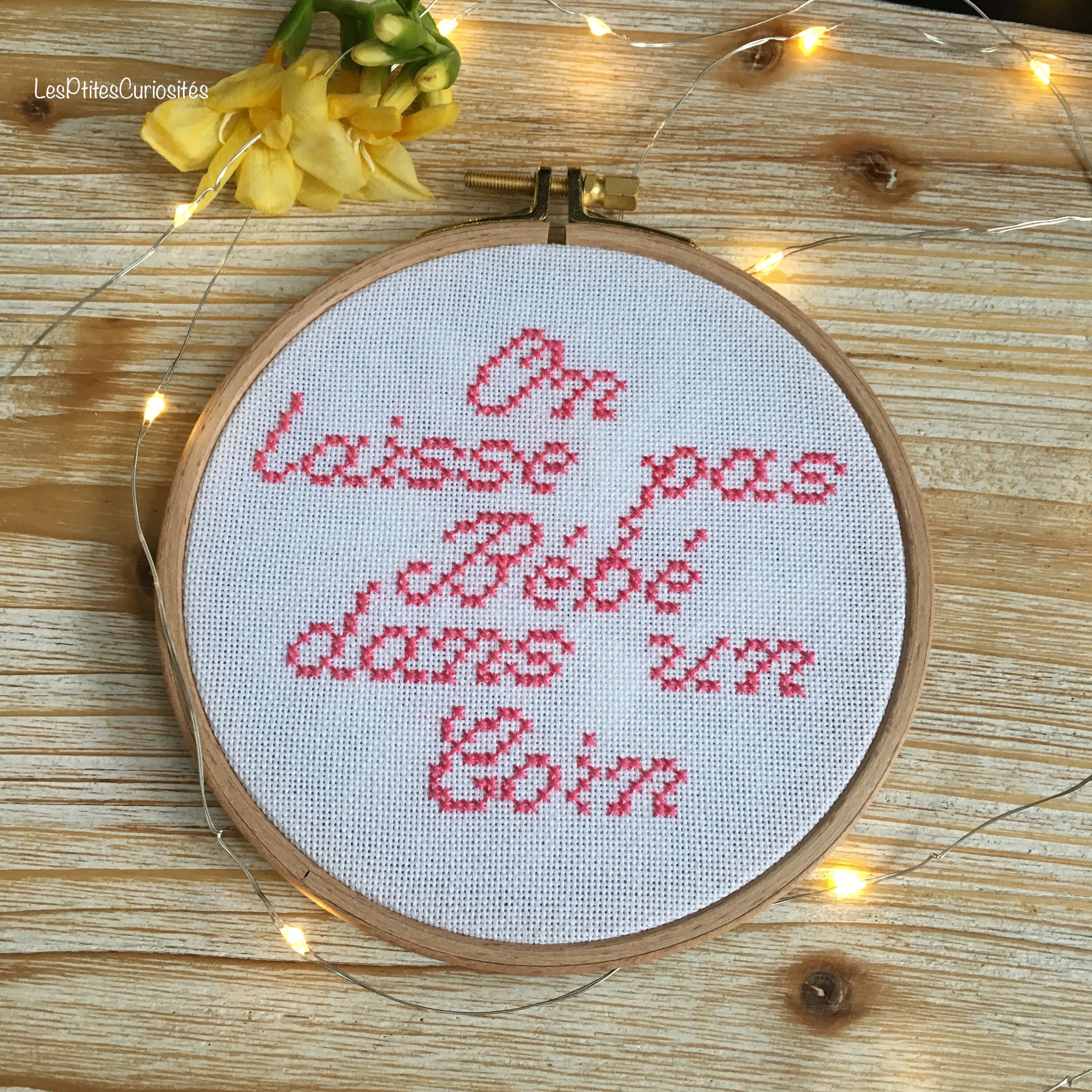 Tambour Décoratif Répliques Brodées Dirty Dancing