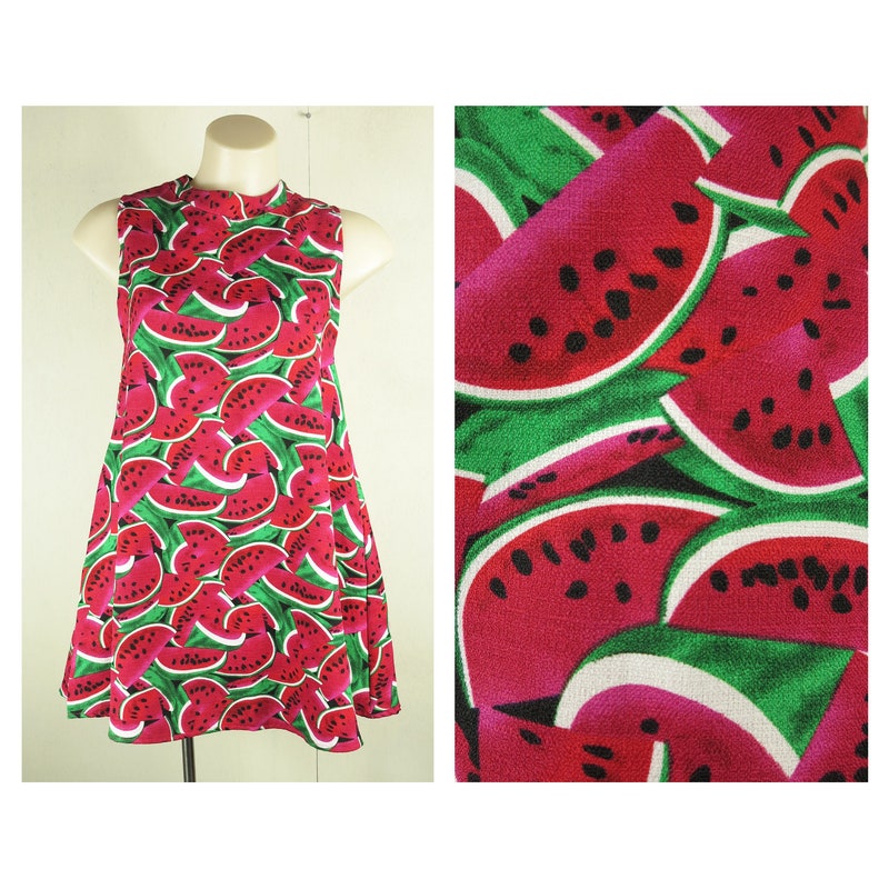 Blue Watermelons Strappy Dress
