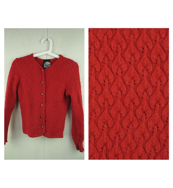 Trachten Knit Cardigan Bavarian Cardigan Popcorn K