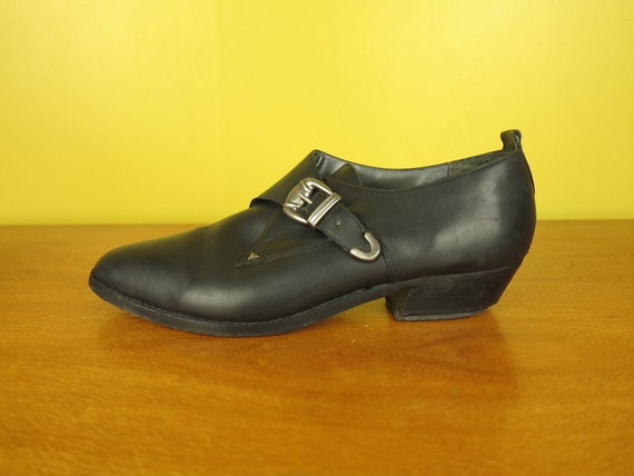 cuban heel loafers
