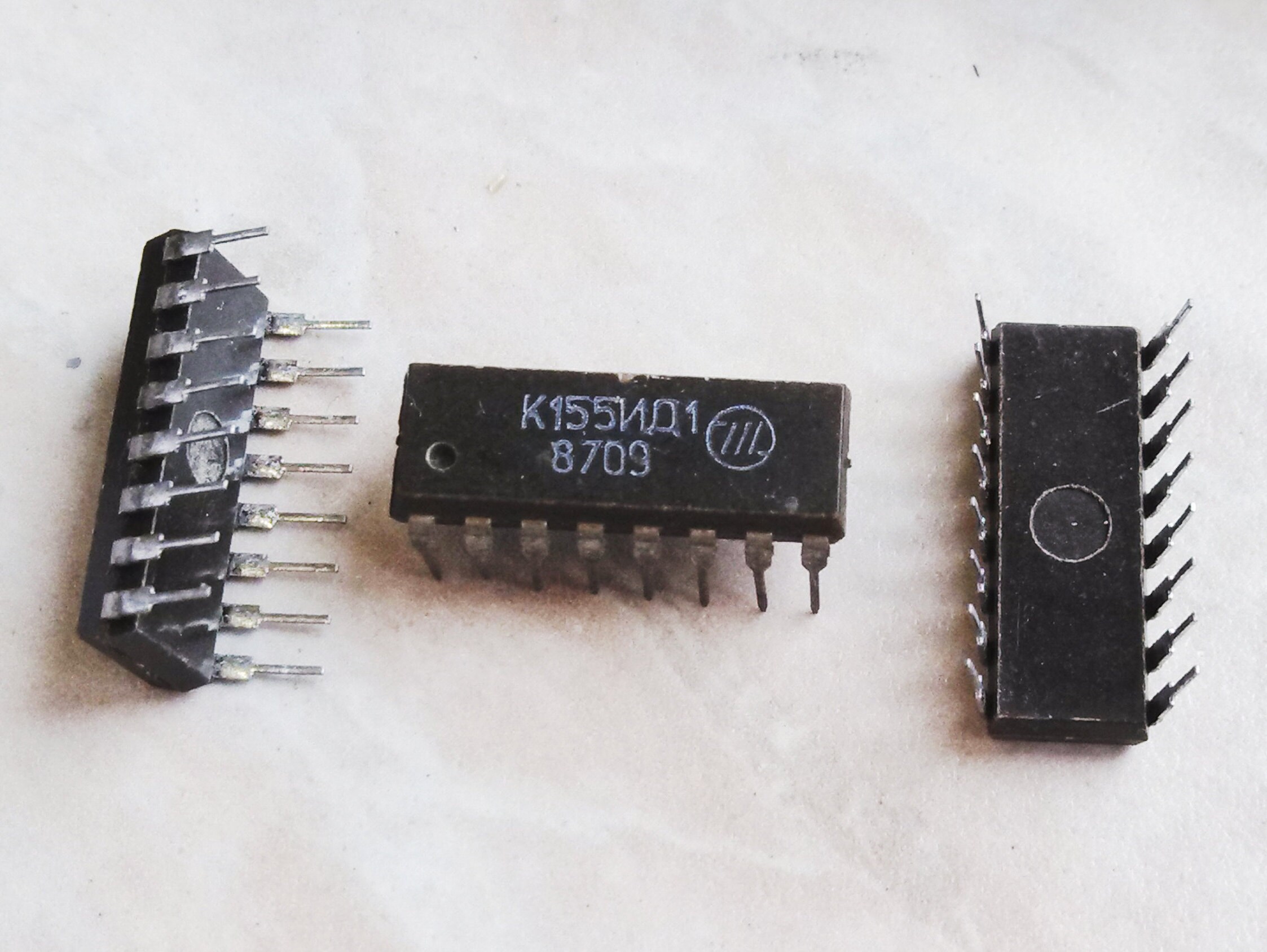 K155ID1 Nixie Clock Tube Driver IC 74141 K155ид1 New Old Etsy