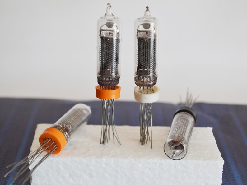 2 Tube Tested NOS 4 6 or 8 pcs IN-16 Ussr One party One date New Nixie Tubes for Clock