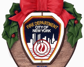 Code 3 F.D.N.Y. Christmas Collectible Ornament (12272) Free Shipping