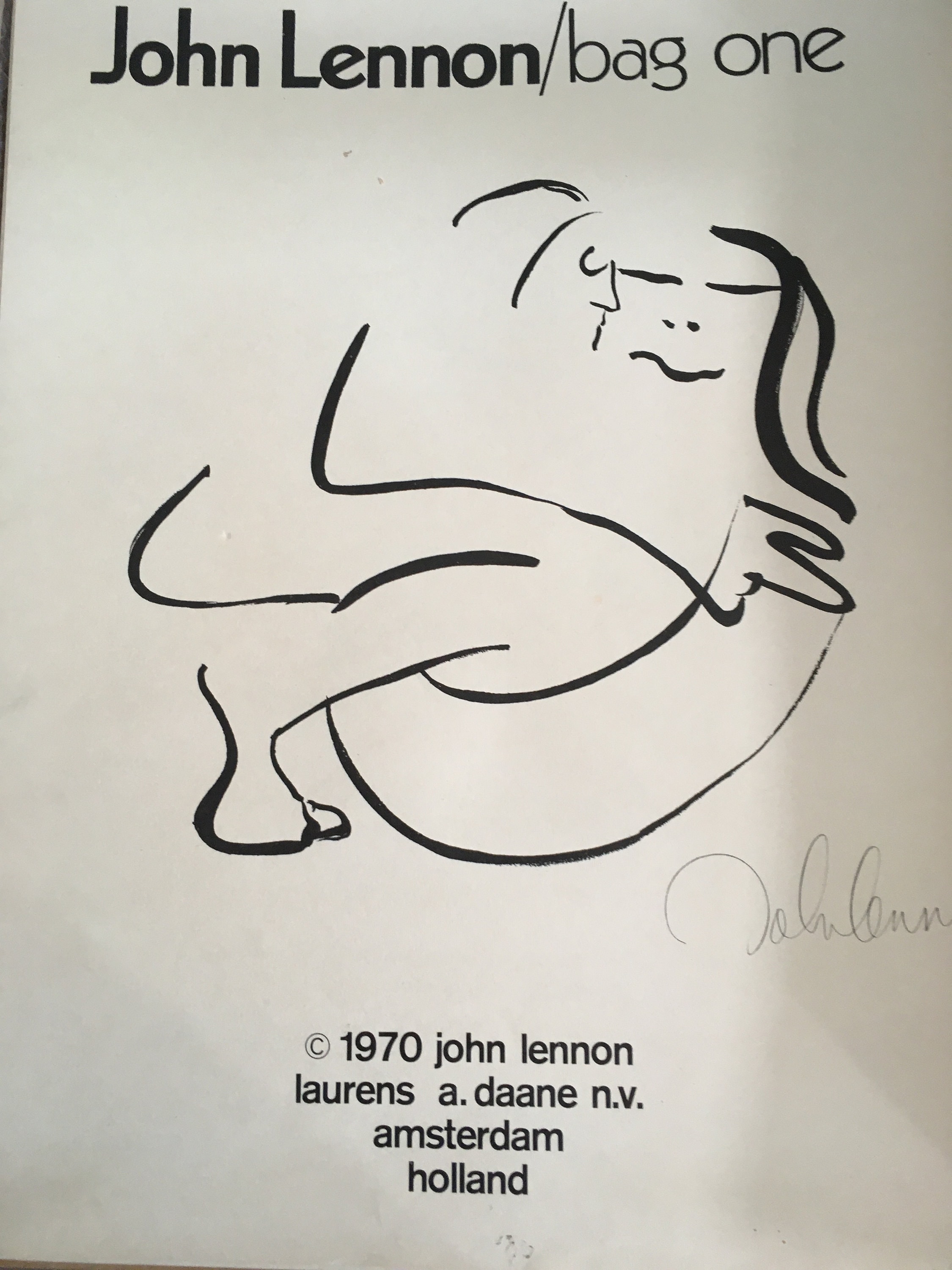 John lennon bag one prints hotsell
