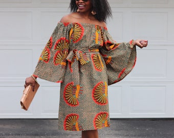 casual african print outfits