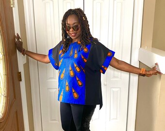 ankara casual tops