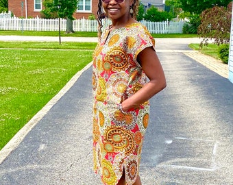 african casual dress