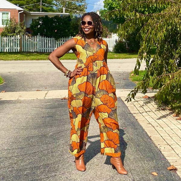 Ankara Jumpsuit - Etsy