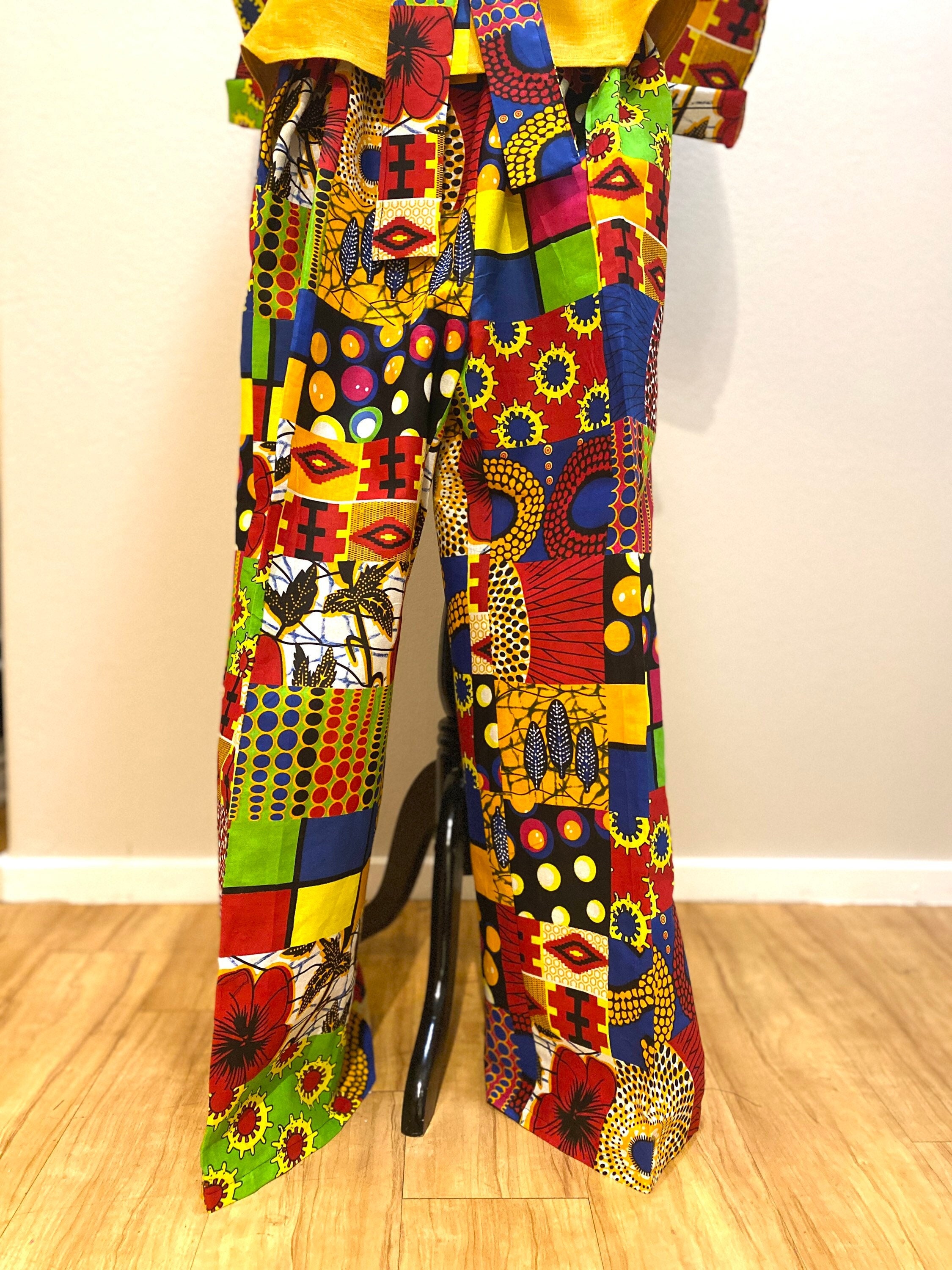 African Loose Pants - Etsy