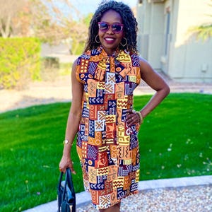 African Graduation Dress - Etsy