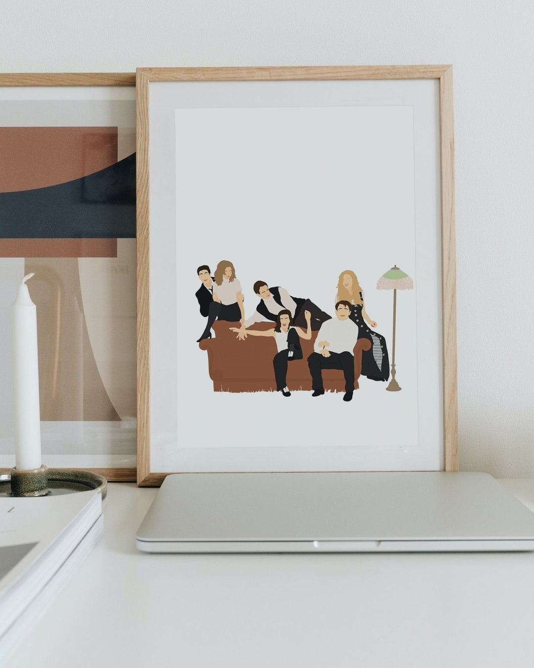 Friends Poster, Friends Print, Instant Download Illustration ...
