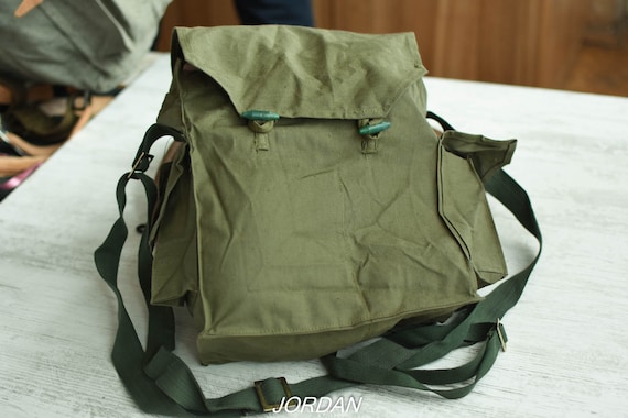 Never Usedvintage Military Backpack //army Bag//bushcraft Backpack