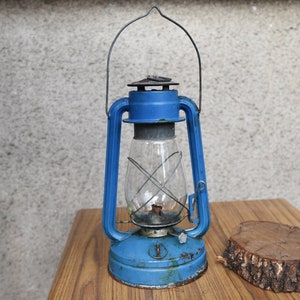 Vintage Camping Gaz Lamp, LUMOGAZ C200 Confort Lamp, Outdoor Lanterne  camping gaz