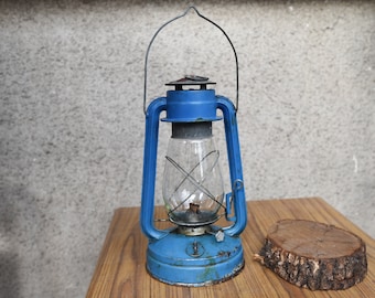 Vintage Oil Gas Lamp//Kerosene lantern//Bushcraft Oil Gas Lamp//Camping lantern//Soviet ARMY Kerosene Lantern//Bushcraft Kerosene lantern