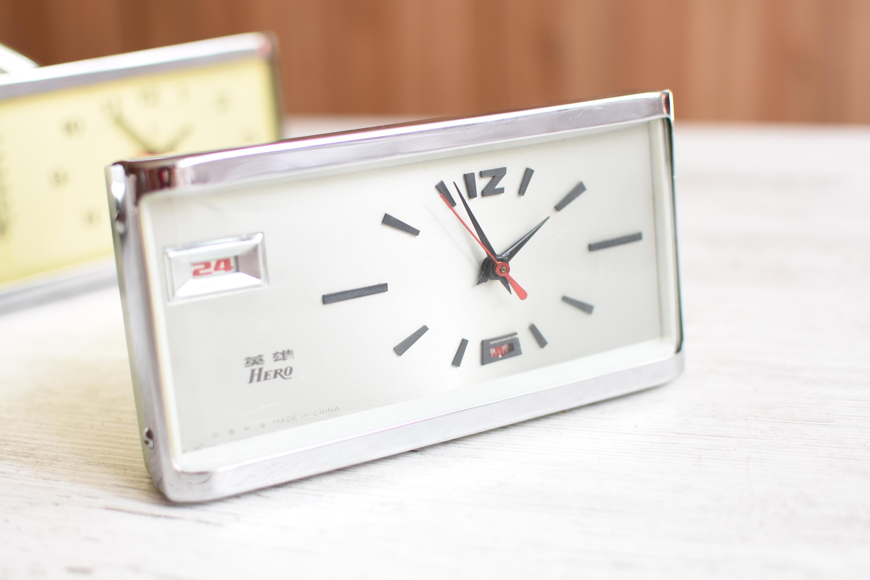 70s alarm clock - Etsy 日本