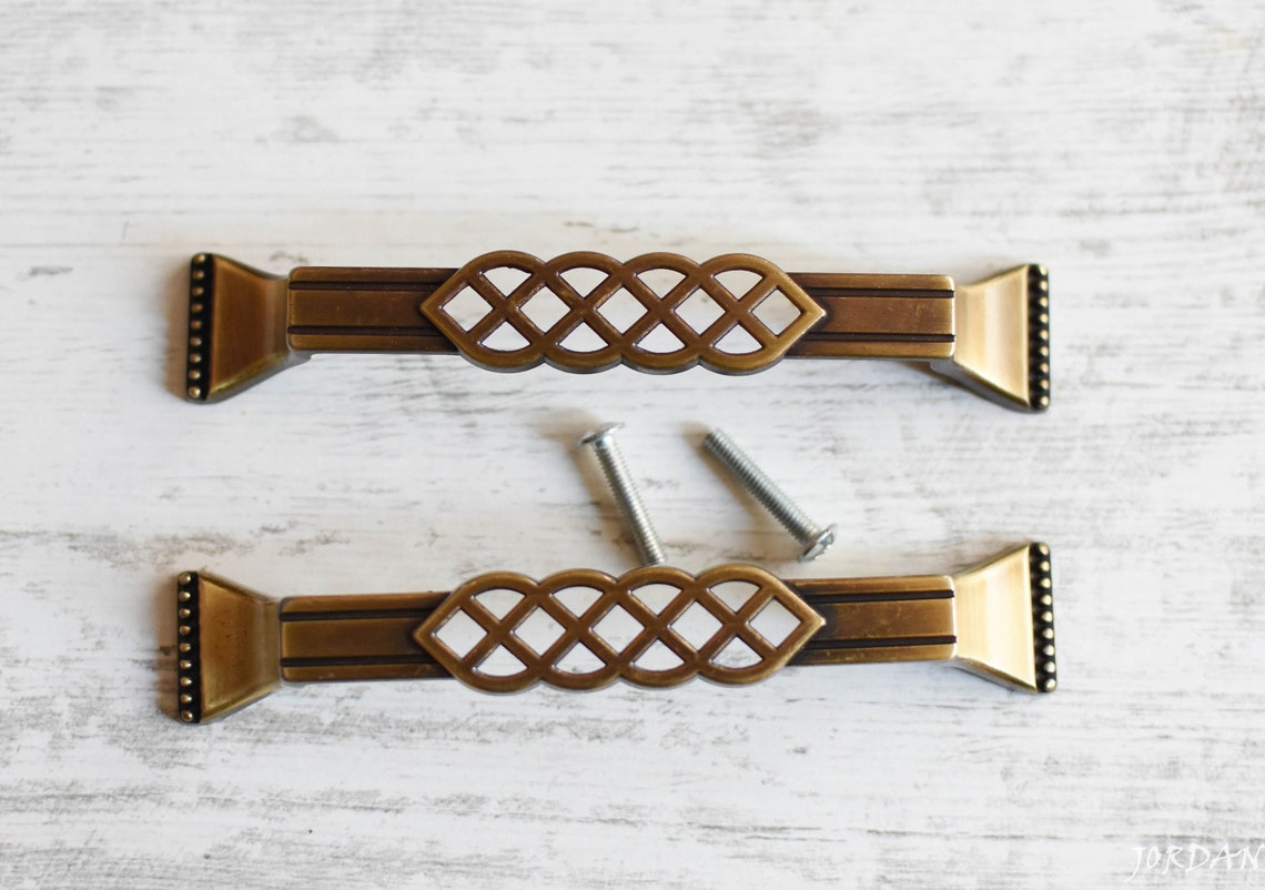 Nunca se utiliza-Set de 2 375 pulgadas en el mango central | Etsy