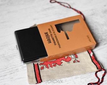 haojue cigarette case Leather Metal Cases Portable Smoking... From Smokpipes, $1.56 CGT PVT. LTD - Maldives