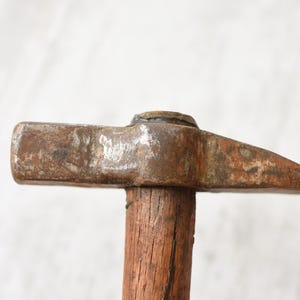Vintage Old hammer//Old iron stone hammer//Vintage Hammer//Antique hammer//Primitive simple tool for knocking stones/Hand forged hammer
