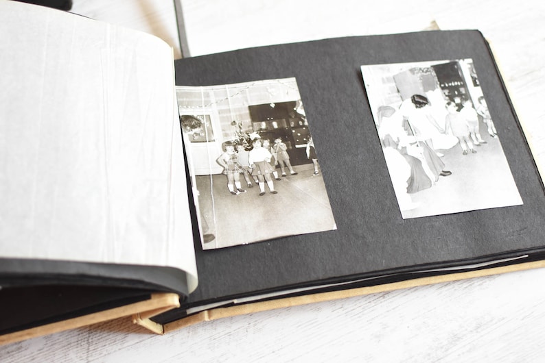 Large Vintage Photo Album//old Handmade Photo Album//outside Etsy